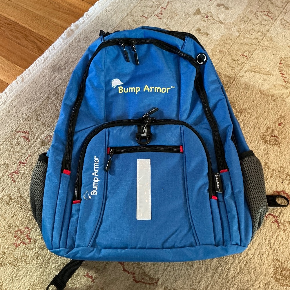 Bump Armor LK Series Backpack in Blue NWOT